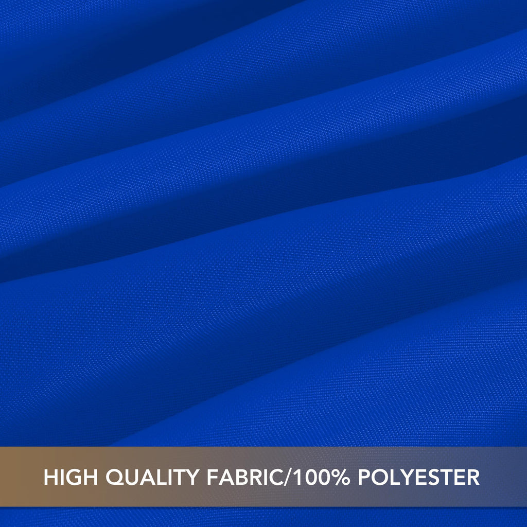 Royal Blue Round Tablecloths 108 Inch(Fit 48-84 Inch Tables), 6 Pack