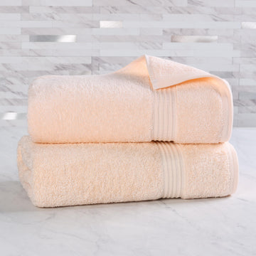 Heritage Egyptian Cotton Bath Sheet Set, Heavyweight Towels, Guest Bath, Luxury Home Decor, Plush Absorbent