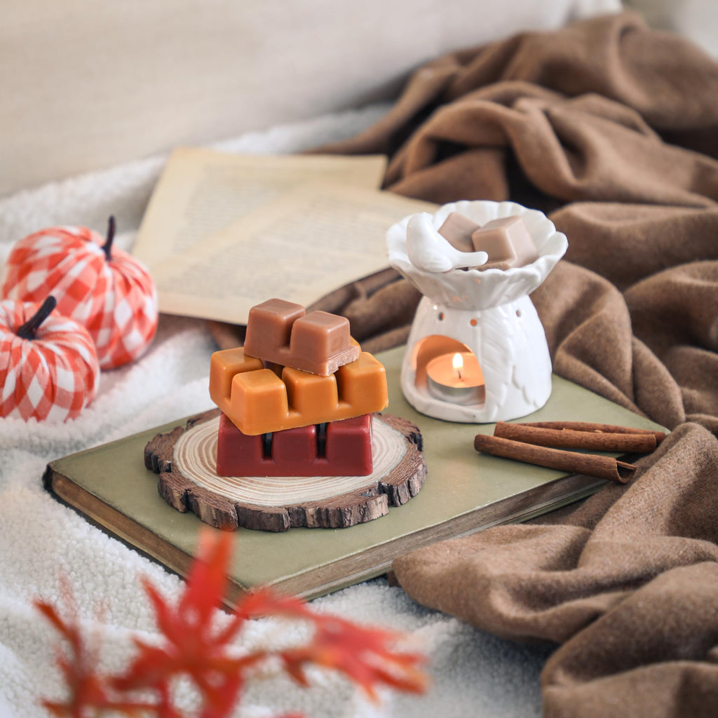 Fall Scented Wax Melts, Wax Cubes Strong Scent for Wax Warmer