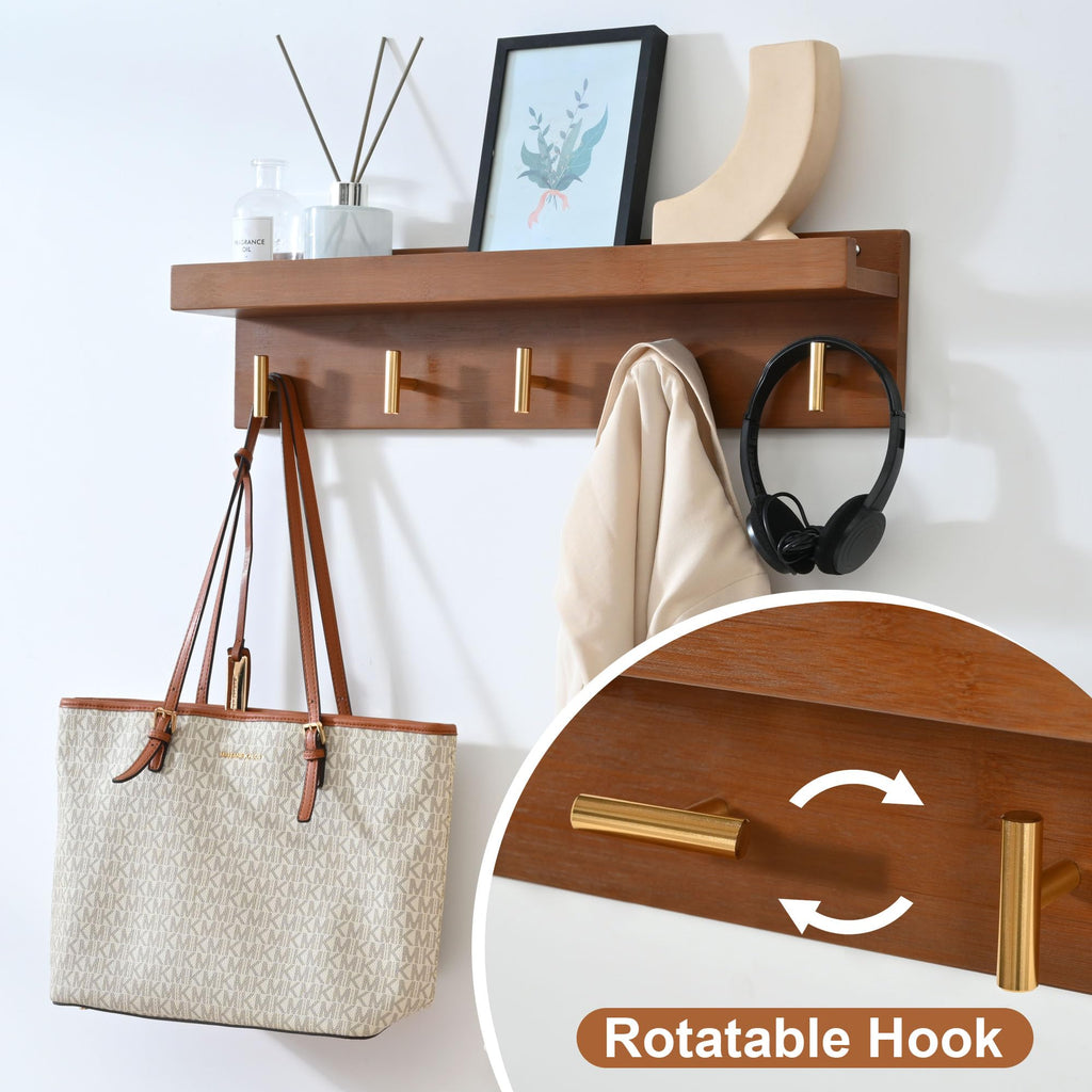 Shoe Rack for Front Door Entrance, 28" Entryway Bench with Coat Rack, Hall Tree Shoe Bench with Storage for Entry