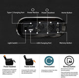 Home Theater Seating Seats Classic Series Top Grain Leather Loveseat Recliner Chairs Dual Power Movie Gaming Sofa