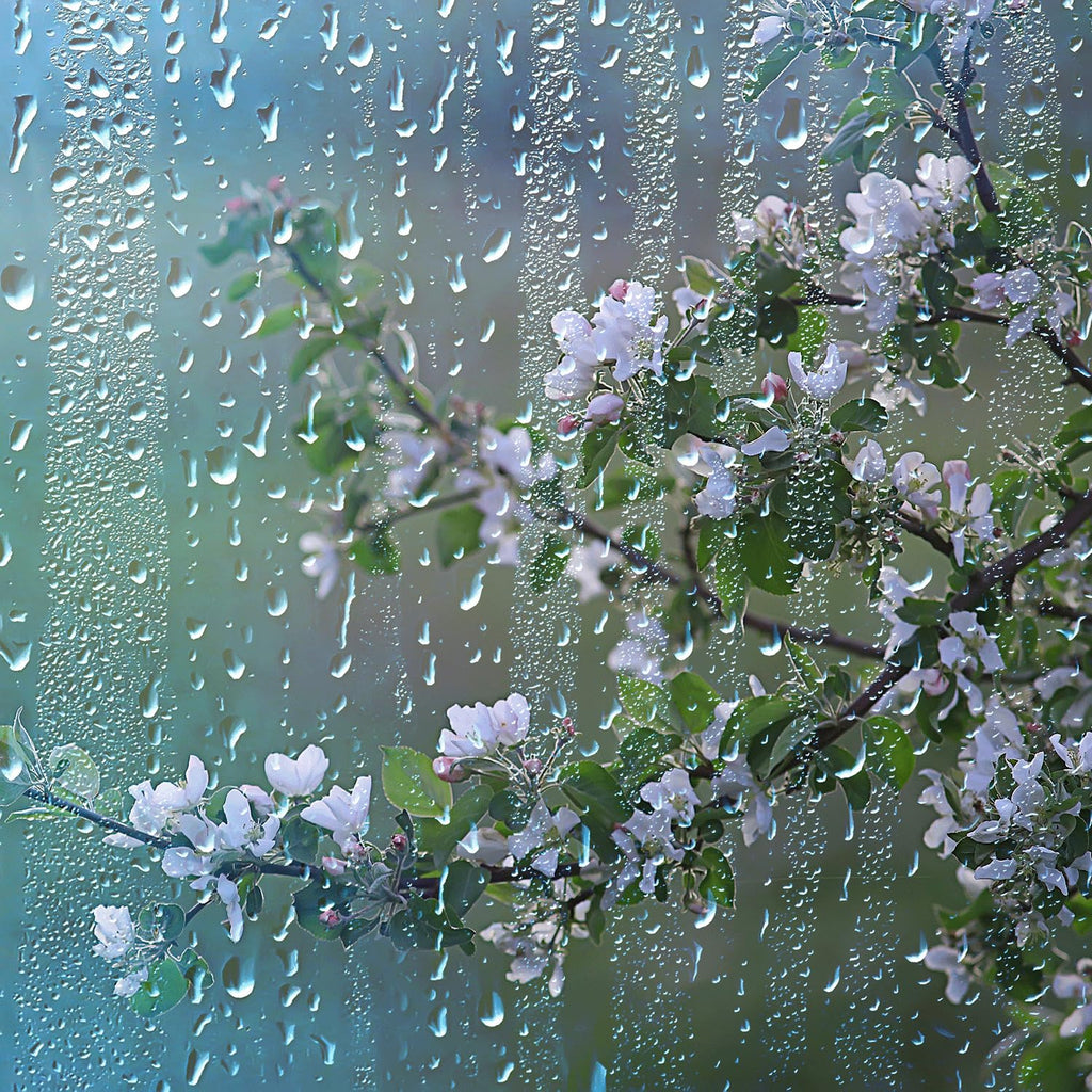 Spring Rain Long-Lasting Scented Jar Candle, 18 oz