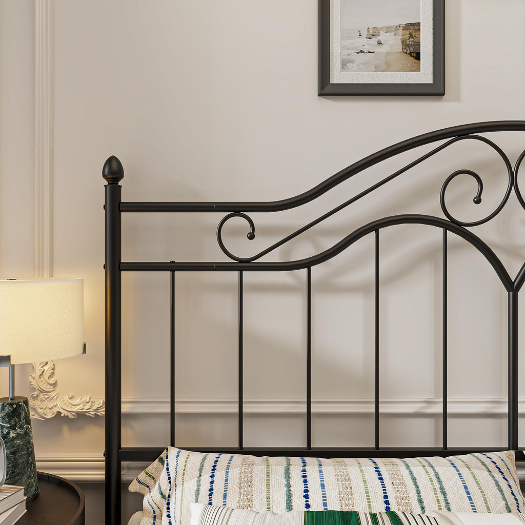 Headboard for Bed Frame Vintage Platform Bed Metal Headboard Only