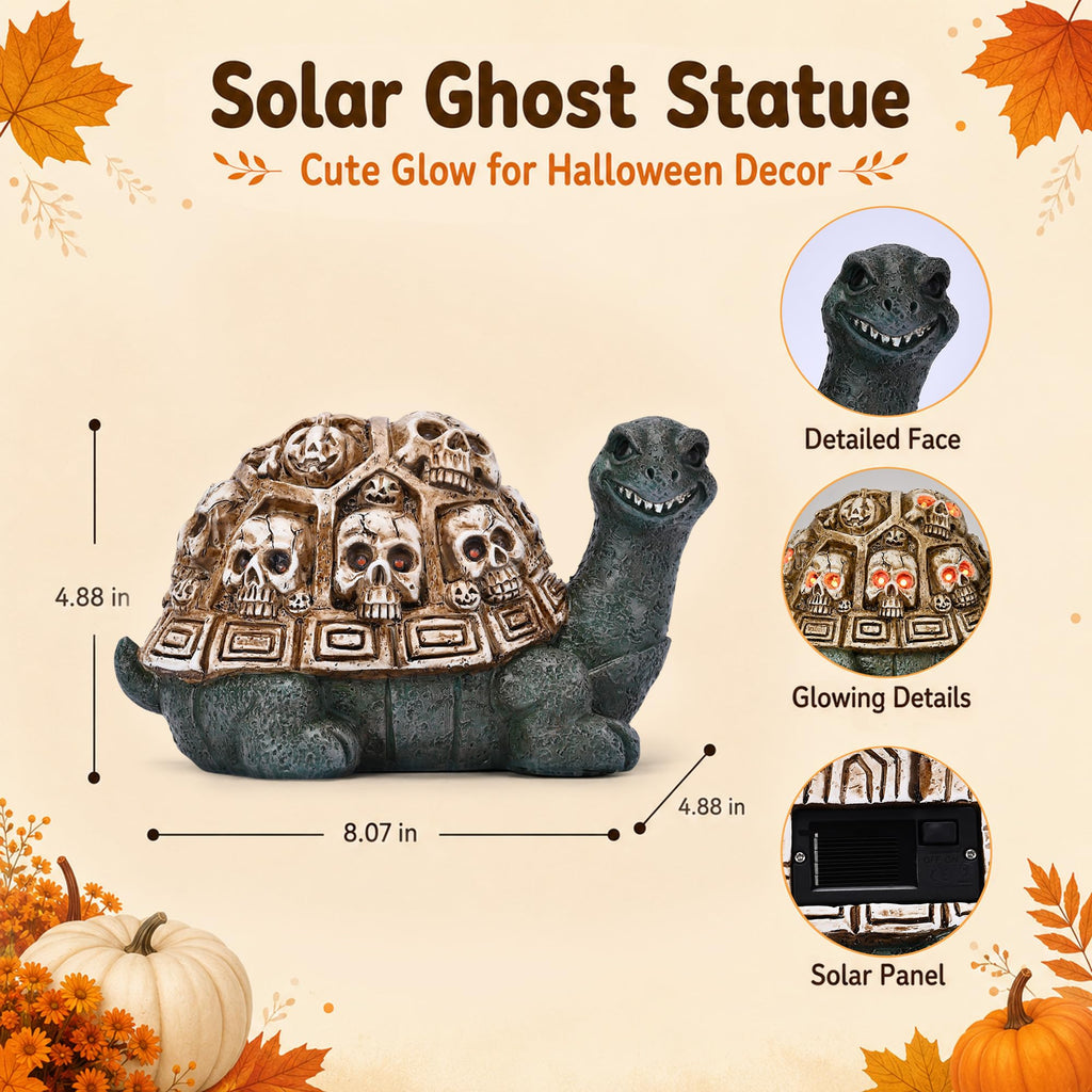 Solar Turtle Garden Statue | Casa Home Living