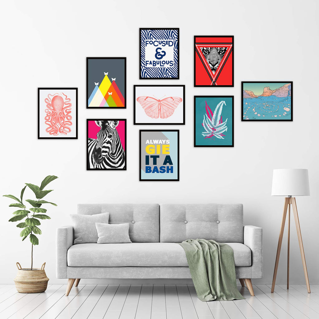 Painting Hilma Af Klint 1907 Altarpiece No 1 Group Unframed Wall Art Print Poster Home Decor Premium