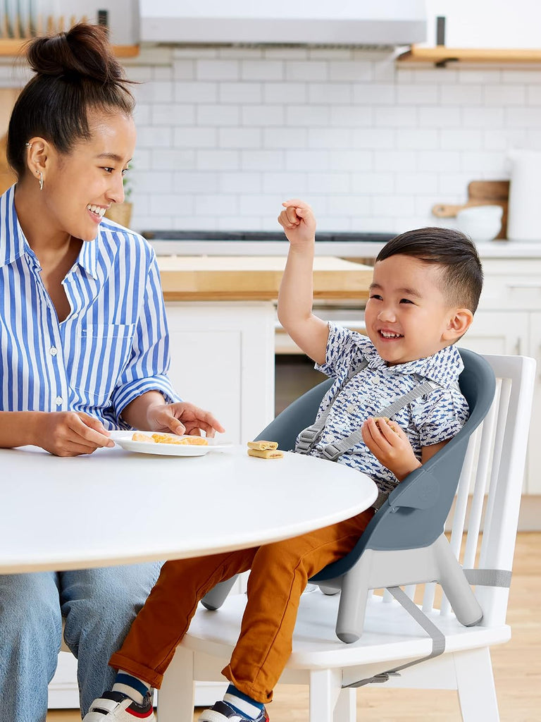 Baby High Chair 4 in 1 Convertible High Chair, EON, Slate Blue