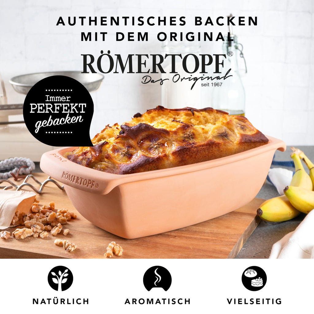 Baking Tray for Bread and Cake Baking Dish Terracotta 34.5 cm 20.5 cm 11 cm