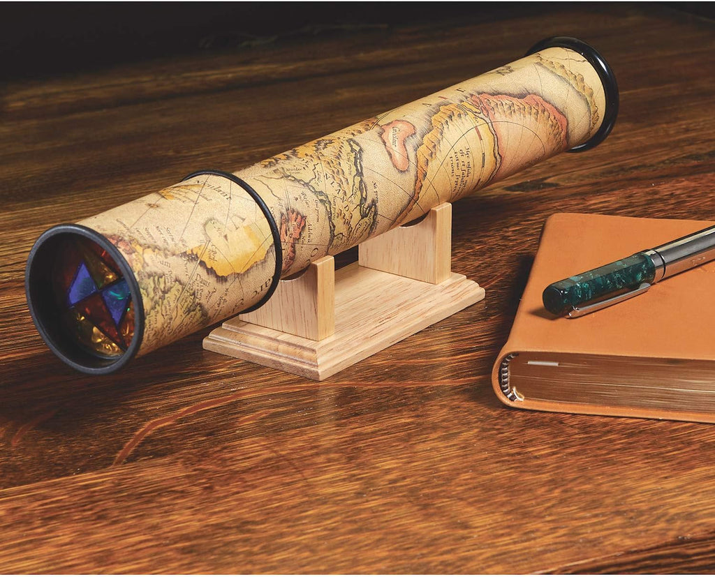 Kaleidoscope - with Cradle - Revolving Head Map - Great Decoration for the Office of Home