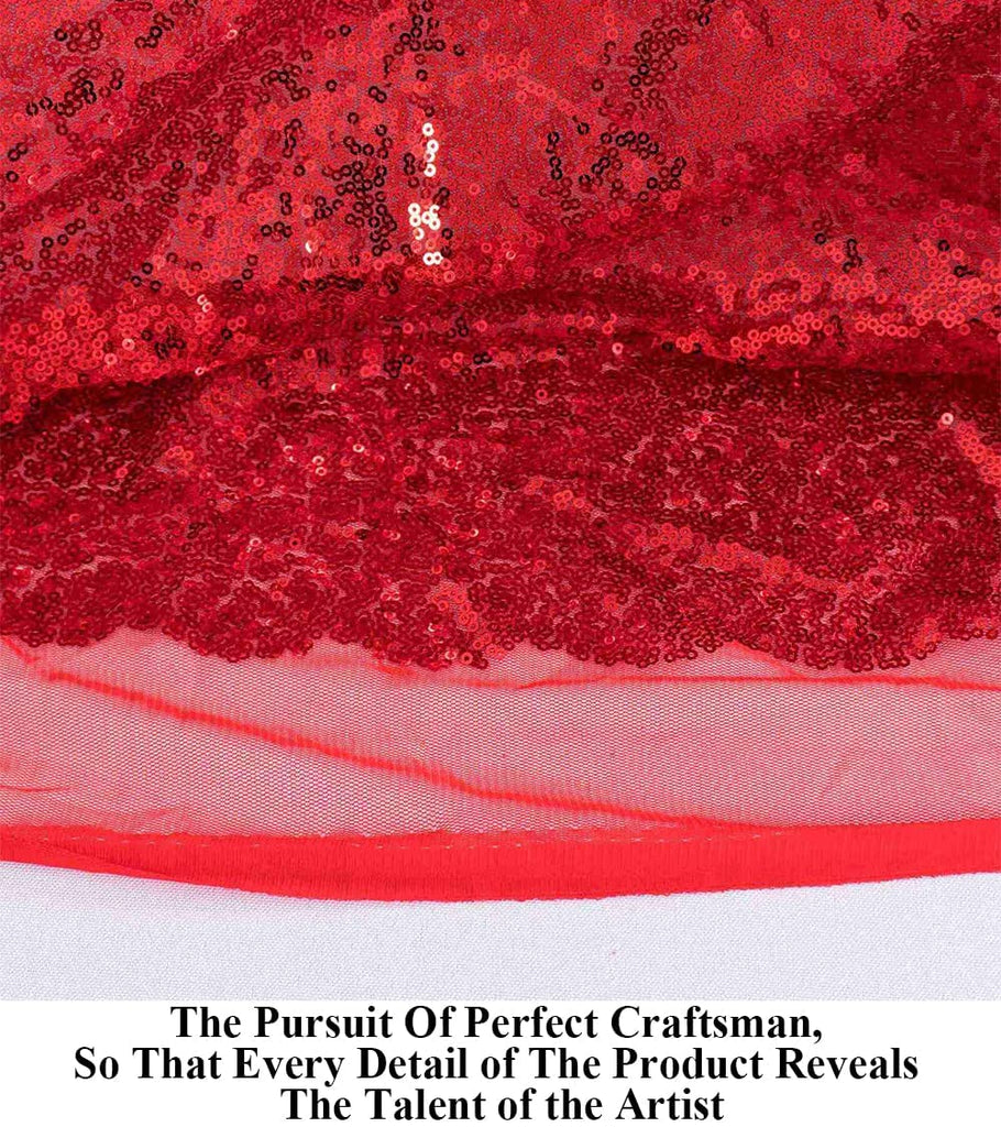 Sequin Fabric 3mm Sparkly Fabrics by The Yard Outdoor Little Mermaid Sequence Material for Dress Clothing Wedding