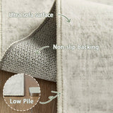 Washable 3x5 Entryway Rug, Ivory Area Rugs
