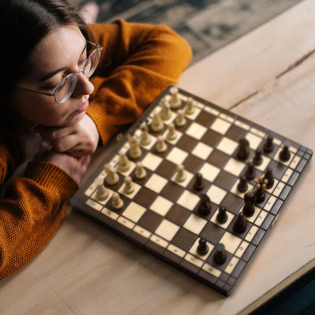 King's Classic Chess Set, 13.8