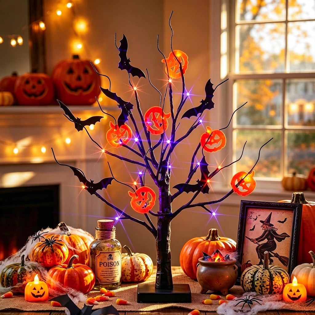 Halloween Decorations Indoor Halloween Tree Black Spooky Tree