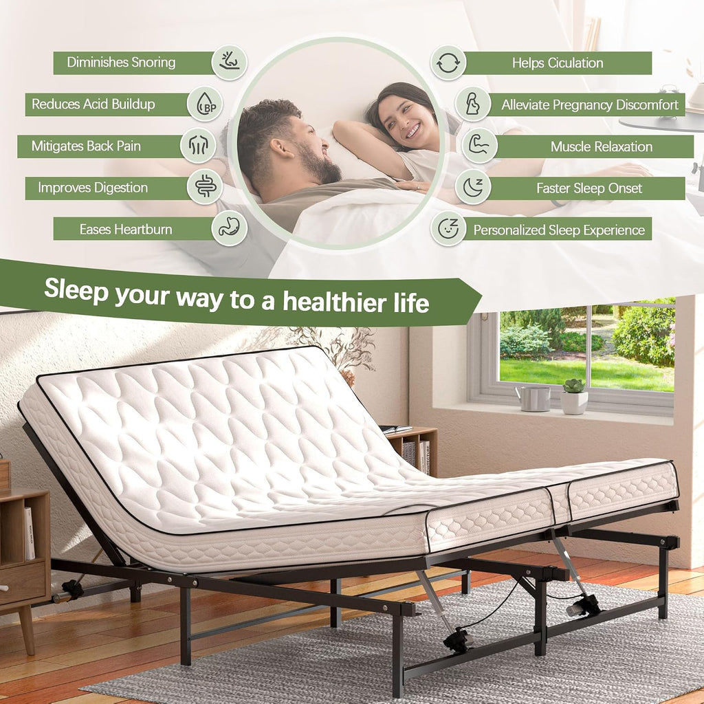 Adjustable Bed Frame King Electric Adjustable Bed Base