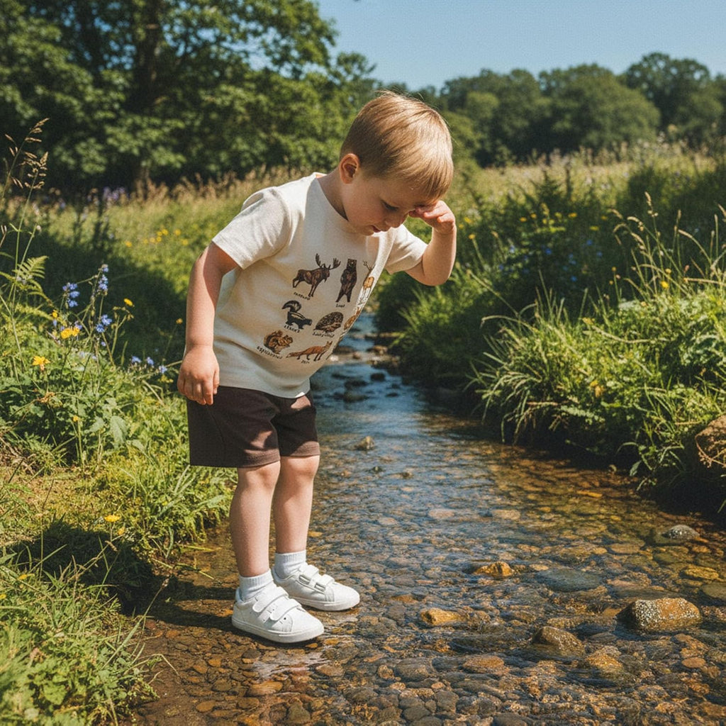 Toddler Baby Boy Clothes Summer Outfit Animals Shirt Shorts Set