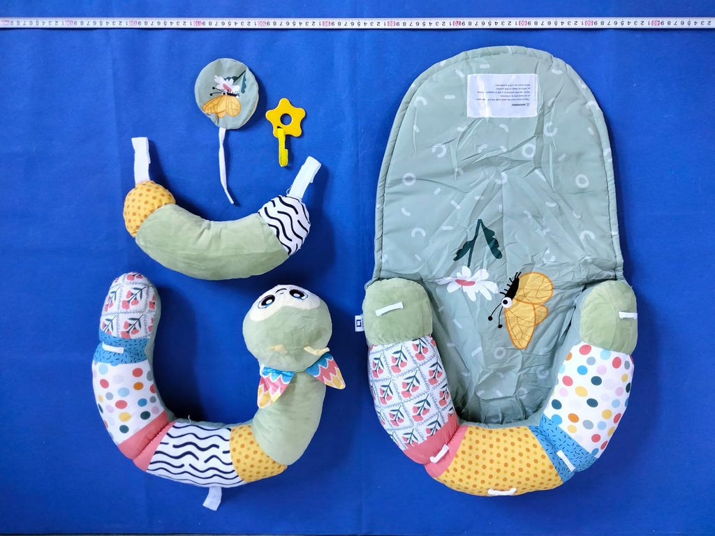 In-1 Tummy Time Mat & Seated Support Pillow,Baby Tummy Time Pillow Support for Newborns and Older Babies