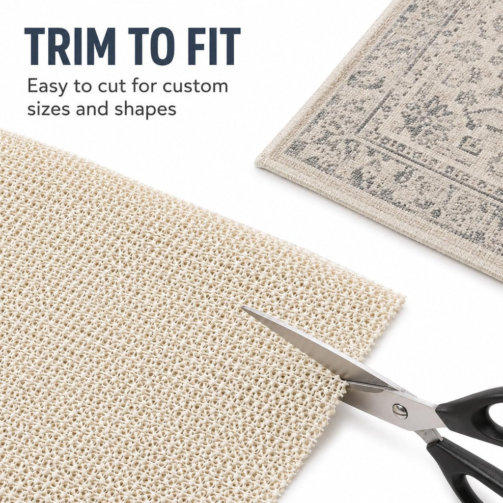 Non Slip Rug Pad 8x10 Feet for Hardwood Floors and Large Area Rugs