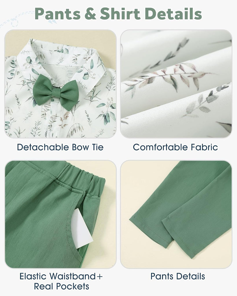 Toddler Boys Suits Clothes Dress Boys Gentleman Wedding Suit Outfits Piece Vest Pants Set