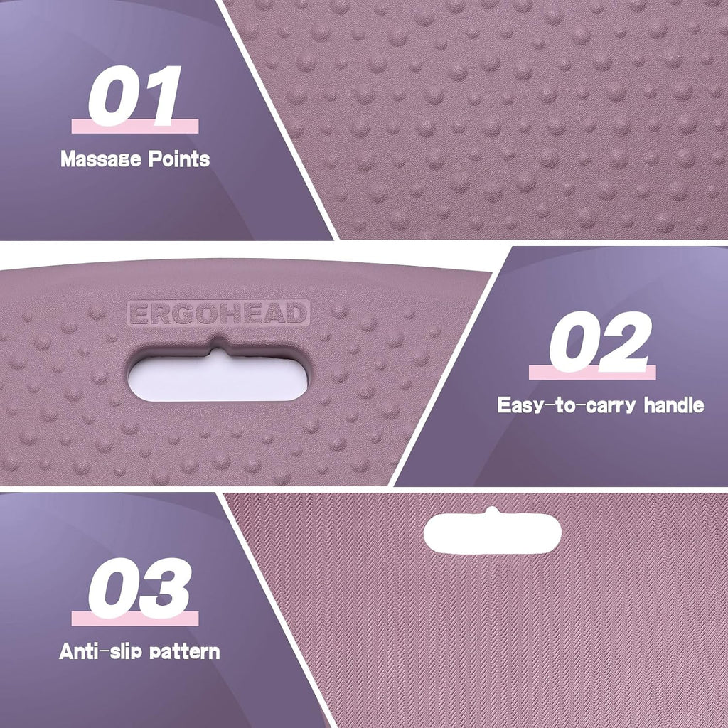 3/4 inch Thick Premium Anti Fatigue Mat with Massage Points, Ideal Standing Pad , Perfect Standing Desk Mat with