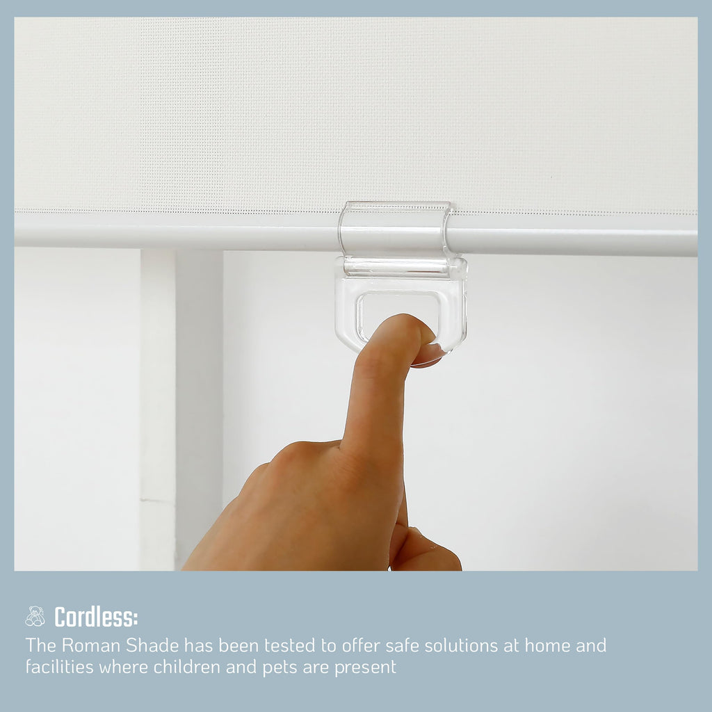Solar Roller Shades Mesh Blinds Ivory