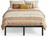 VASAGLE Full Metal Bed Frame 14 Inches Tall, 1100 lb Weight Capacity, No Box Spring Needed, with Under-Bed Storage