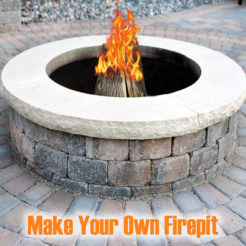 48 Inch x 12 Inch No Bottom Fire Pit Ring Liner
