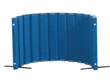 Room Divider, Acoustic Room Divider Panel, Blue, 30" X 6'