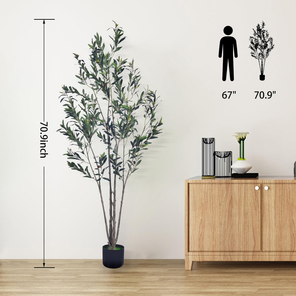 Artificial Olive Tree 6ft Fake Plants Lush | Casa Home Living