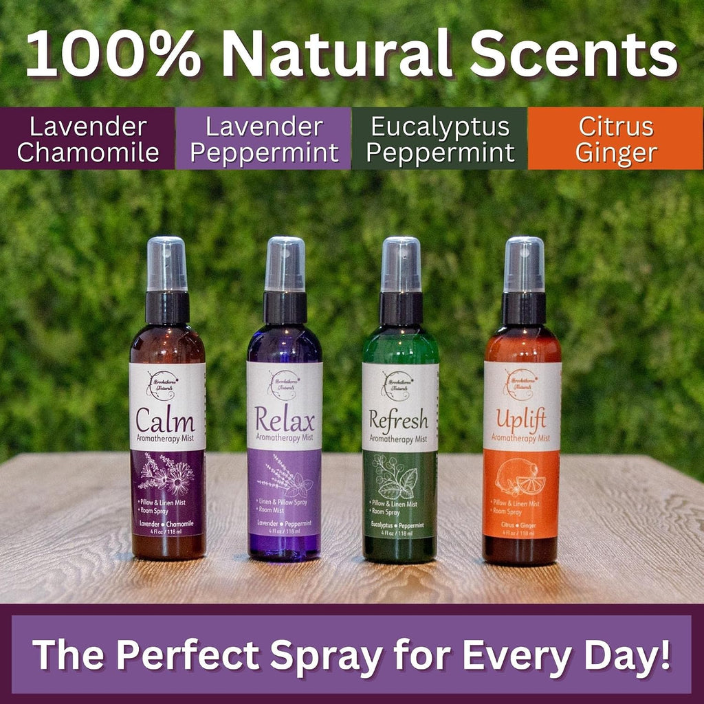 Aromatherapy Mist Pillow Spray - Set of 4