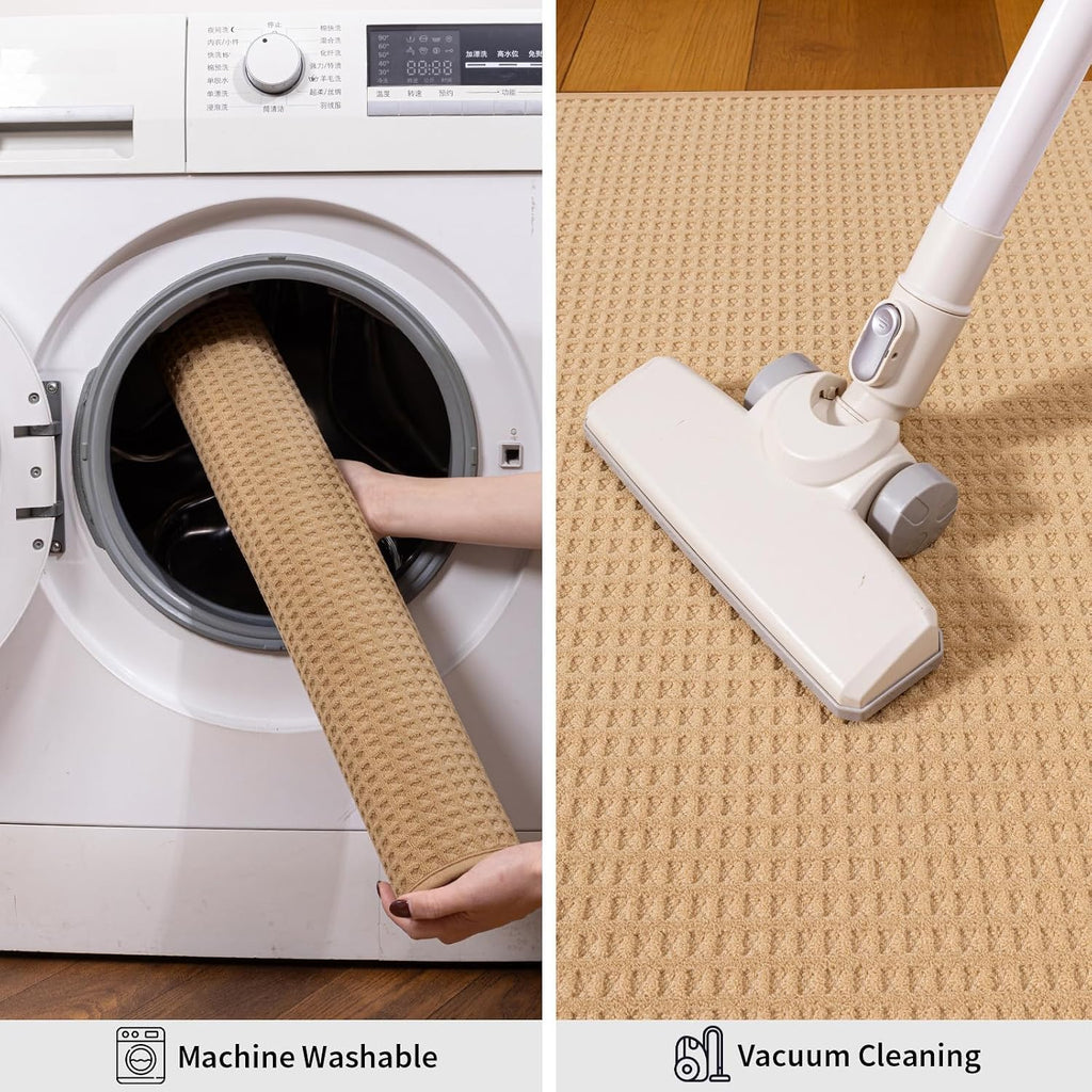 Indoor Door Mat 24" x 36", Non-Slip Washable Entryway Mat, Dirt Trapper Absorbent Entrance Mat, Low Profile Floor Mat