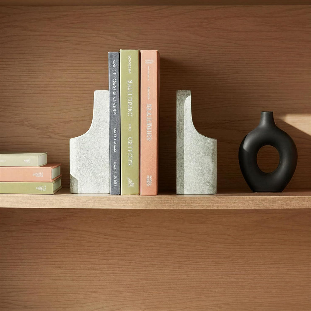 Marble Bookend, Green