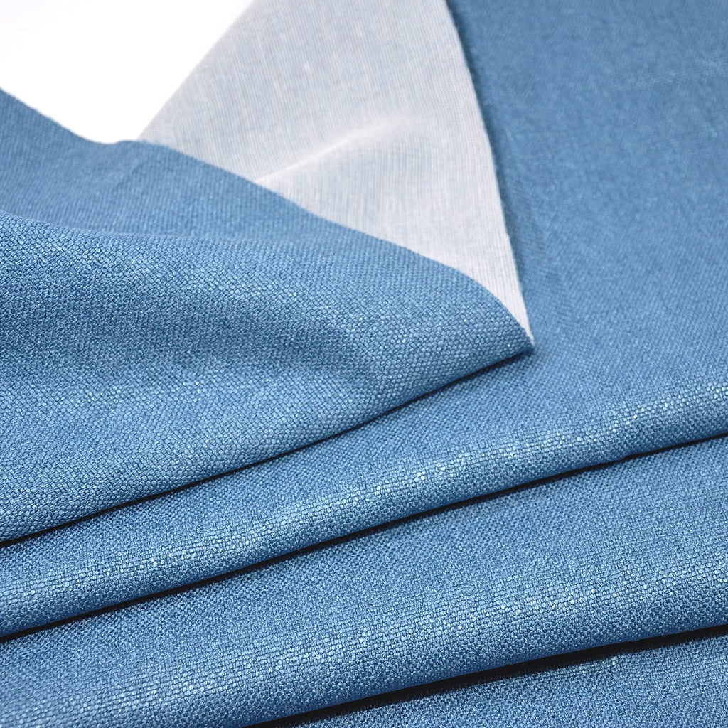 11OZ Polyester Blend Upholstery Sewing Fabric by The Yard Width 57 Inches Teal Blue