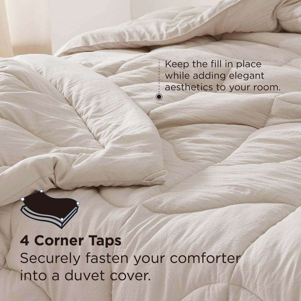 King Comforter, Down Alternative Duvet Insert for All Season