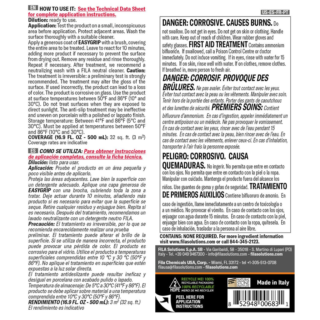 EASYGR1P Anti-Slip Tile Treatment, 16.9 oz