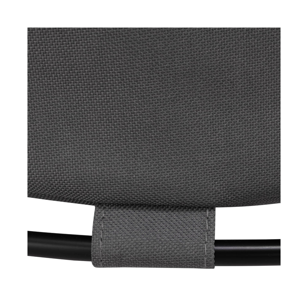 Corner Heavy-Duty Canvas Hamper w/Wheels, 24"W x 17.7"D, Gray