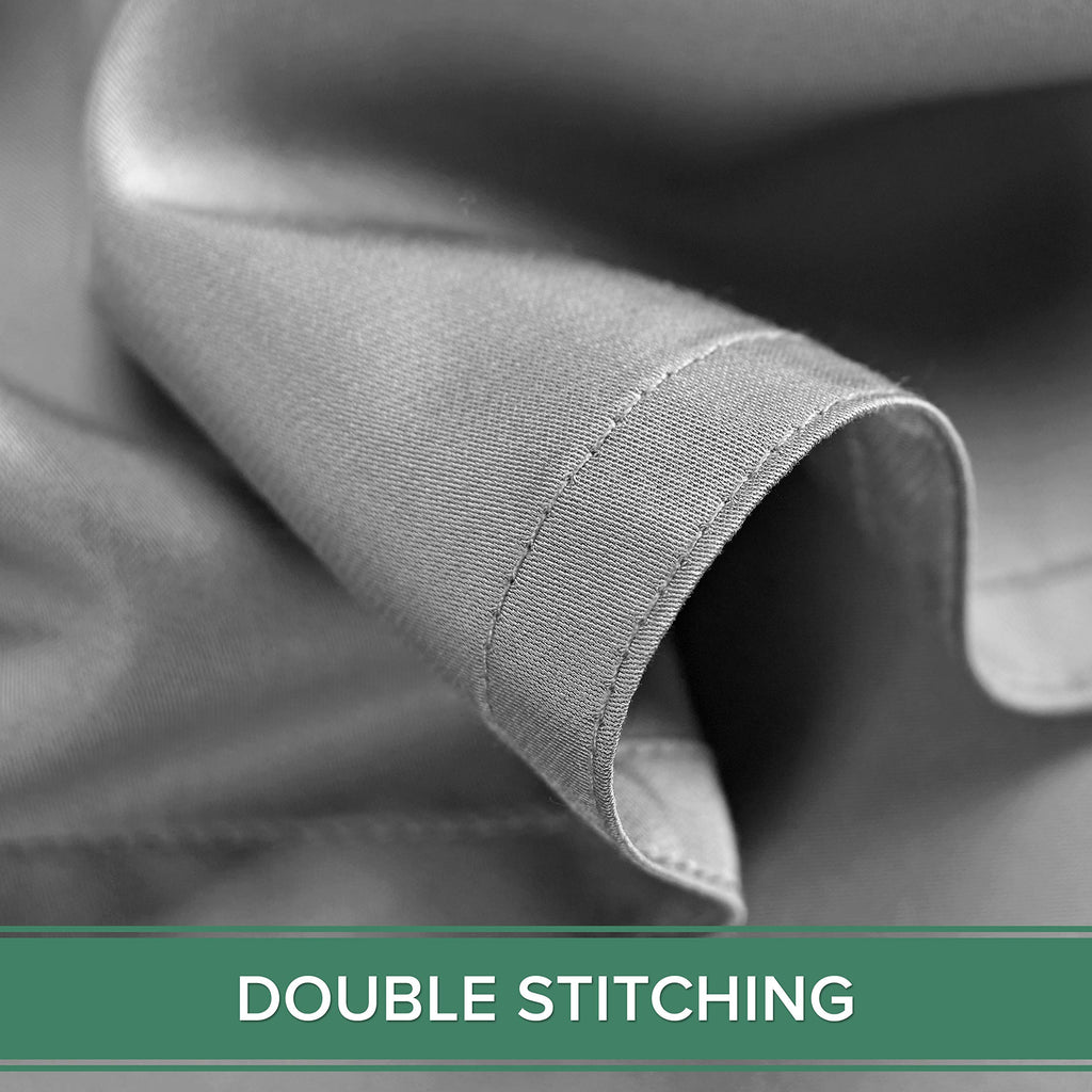 Sheets 100% Genuine Bamboo Viscose, King, Stone Grey