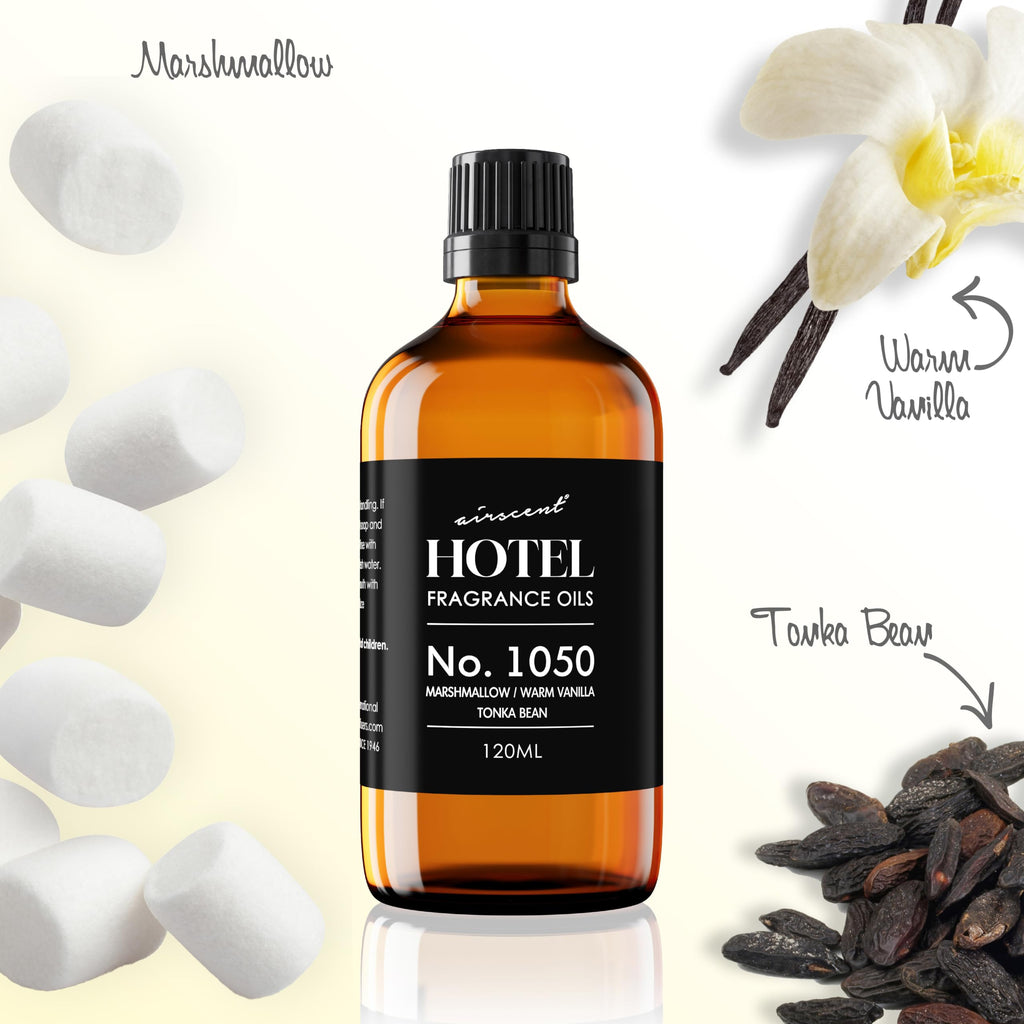 AirScent Hotel Diffuser Oil No. 1050 - Warm Vanilla Blend - 30 mL