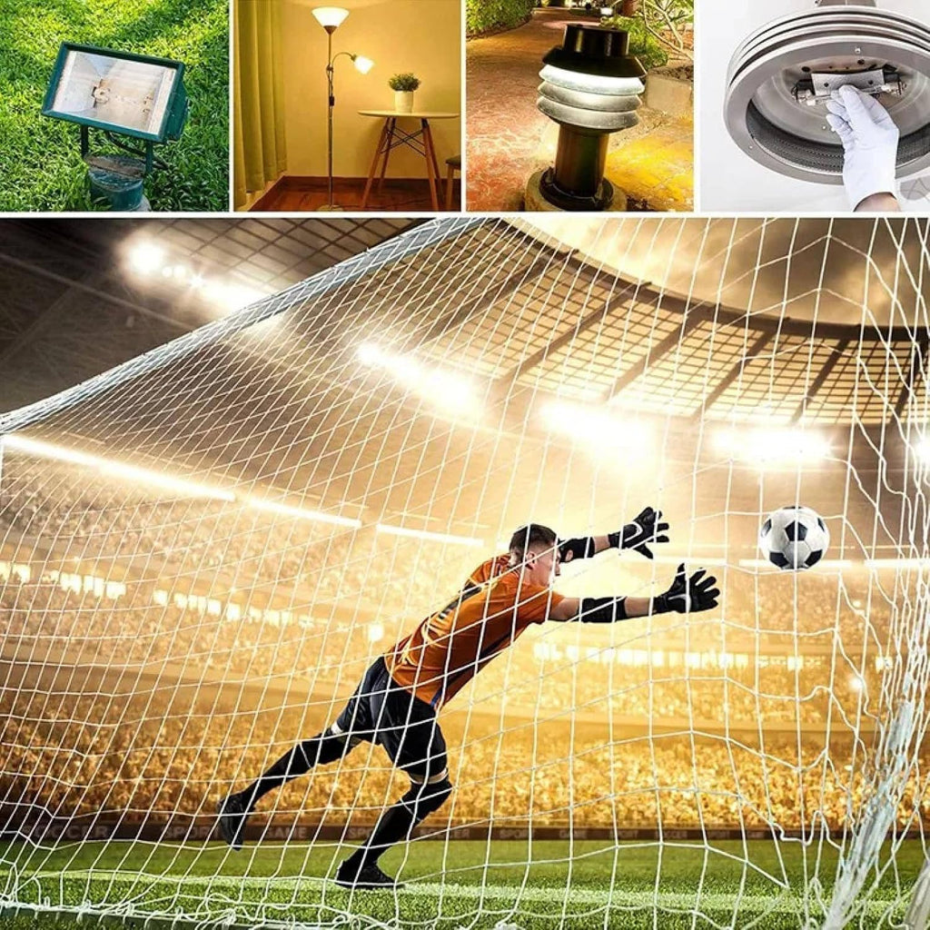 R7S Halogen Bulb T3 J-Type 2700K Warm White, Dimmable, 2000H Lifespan 6PCS 110V 118MM-100W