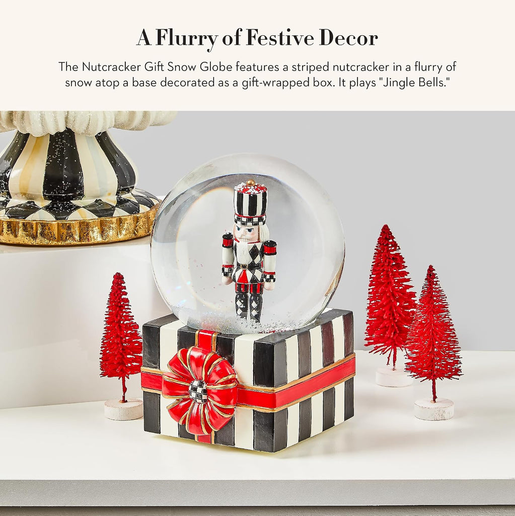 Snow Globe, Musical Christmas Decor , Nutcracker Gift