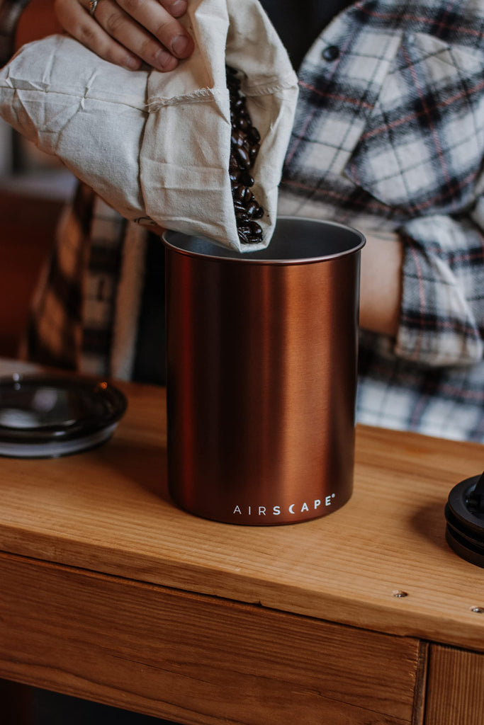 Airscape Stainless Steel Coffee Canister | Food Storage