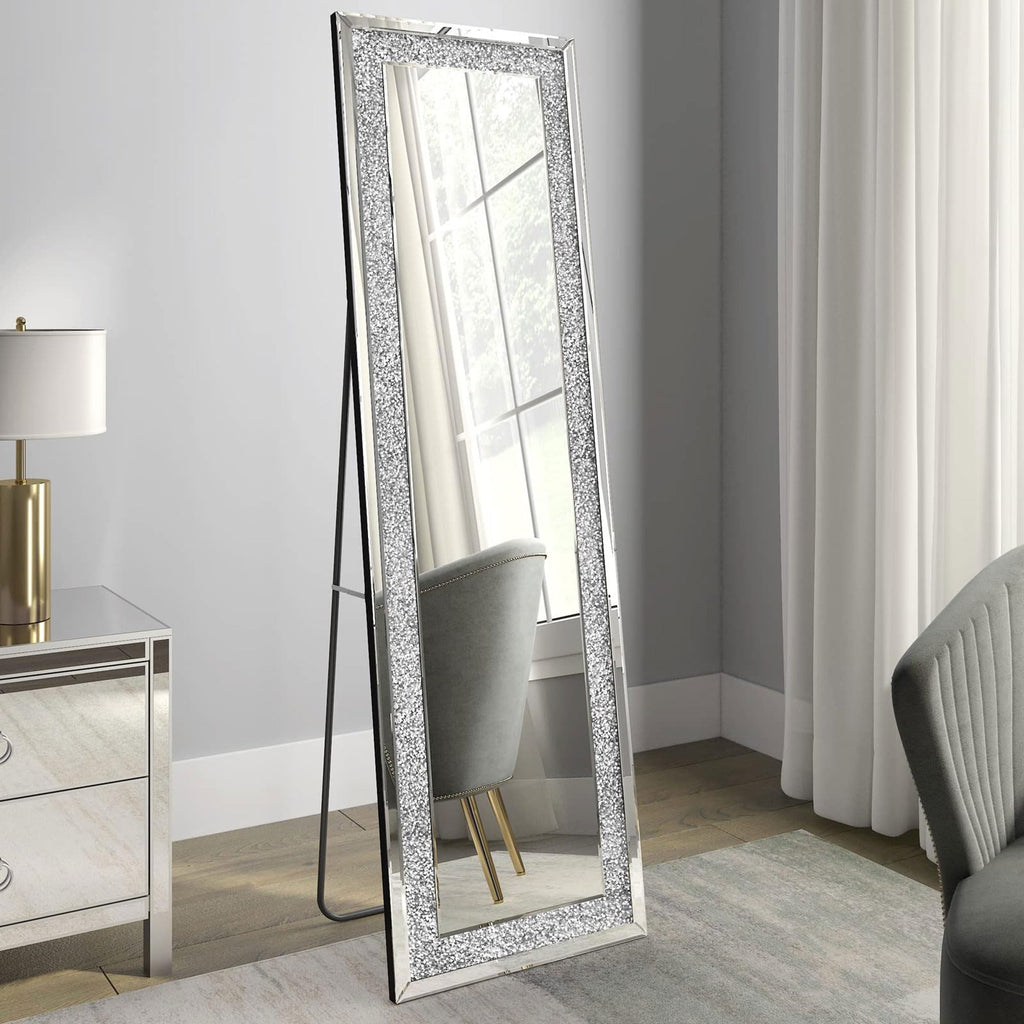 18×59 Inch Floor Mirror Full Length, Art Grecian Venetian Mirror