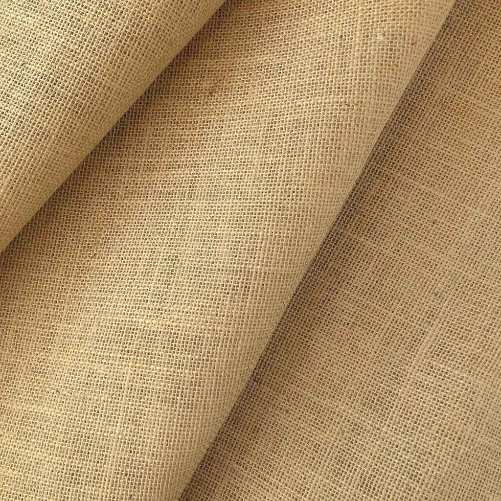 24" Burlap Fabric 10oz Natural - 100% Jute Hessian, Eco-Friendly, Biodegradable, Ideal for Crafts, Weddings, Home