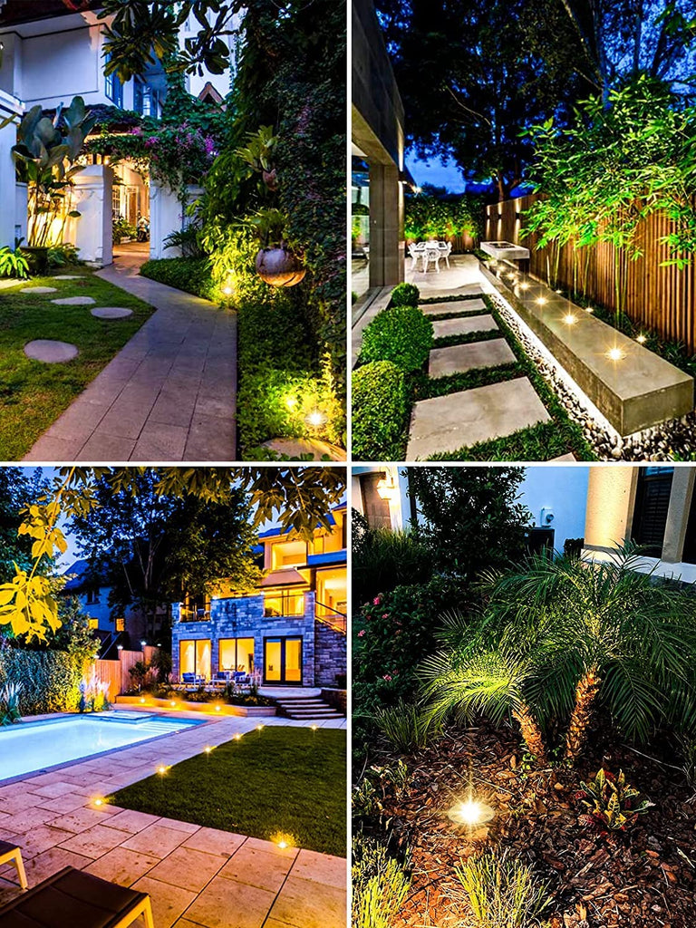 Low Voltage Landscape Lights Well Lights Landscape LED in Ground Light IP67 Waterproof Outdoor Landscape Lighting