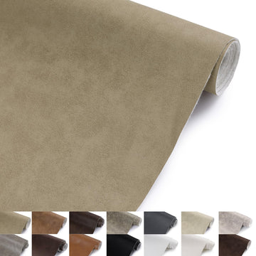 Faux Leather Vinyl Upholstery Fabric by The Yard 1.3mm Thicken 10 Yards