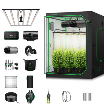 GIY 5x5 Smart Grow Tent Kit WiFi-Integrated 750W LED Grow System