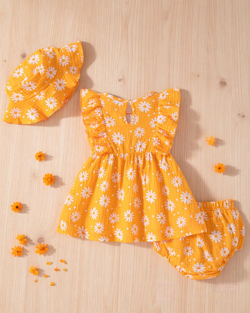 Baby Girl Dresses Infant Summer Sundress Sets Clothes