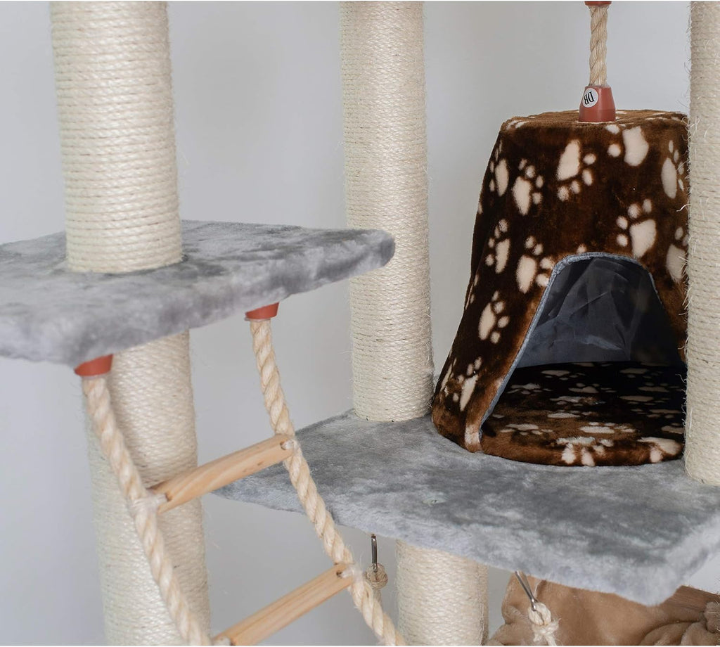 Cat Tree, Silver Gray