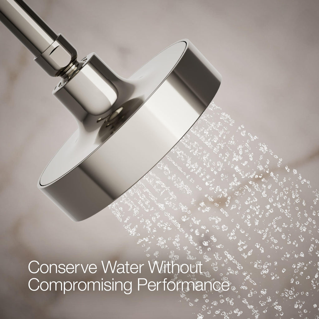 965-AK-SN Purist Single-function showerhead, 2.5 gpm, Vibrant Polished Nickel