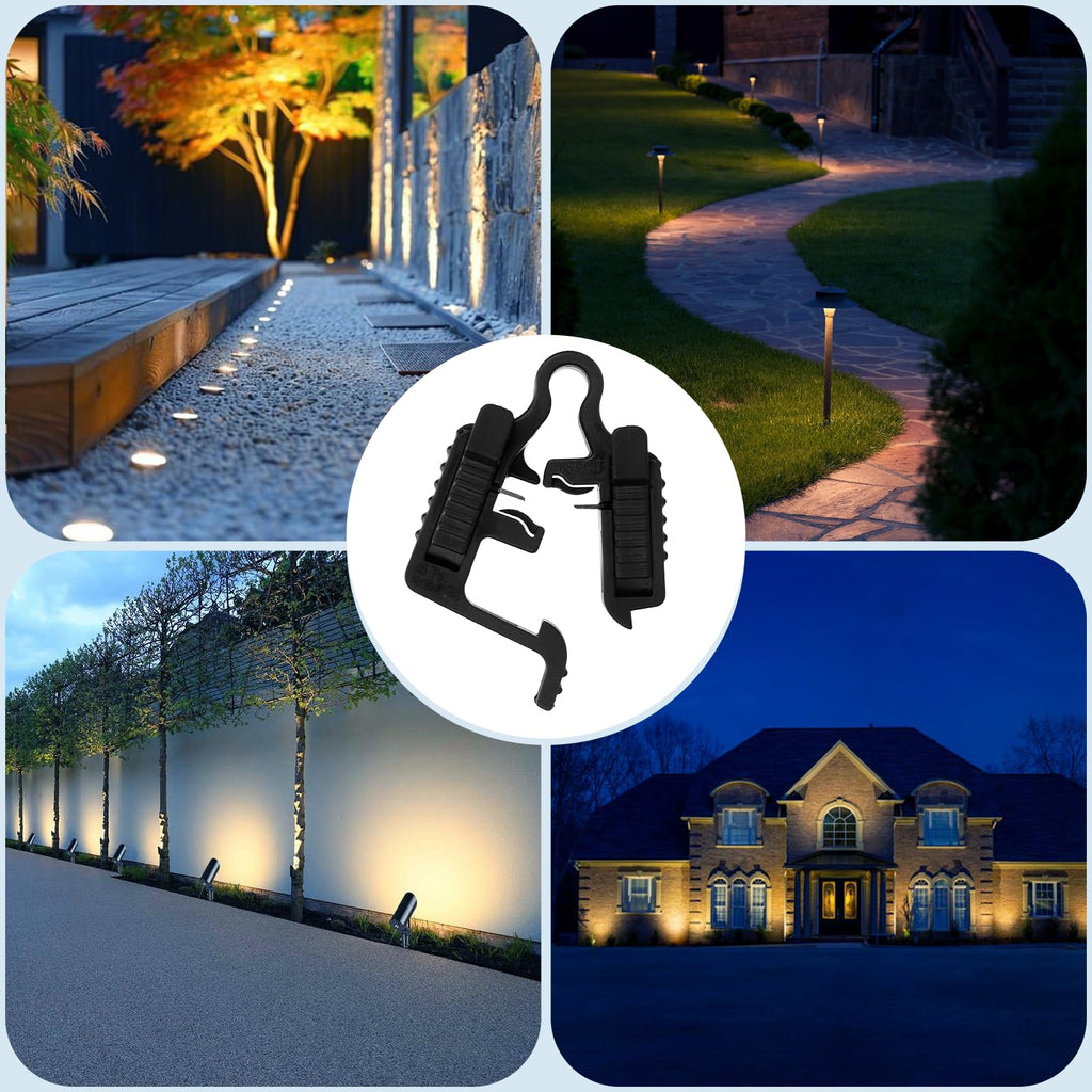 Low Voltage Wire Connector for Landscape Lighting, Waterproof Quick Connectors Compatible with 10/12/14/16/18 Gauge
