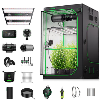4x4 Pro Grow Tent Kit 550W Aerolight E42A+ Smart Control System