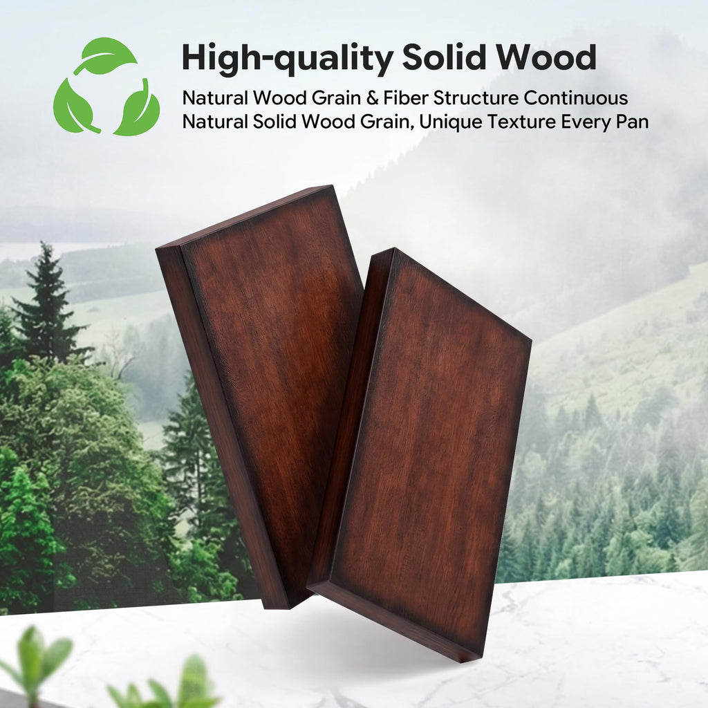 Solid Wood 4 Door Wardrobe Armoire,Vintage Cherry Finish